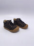 Naturino cocoon suede black-platiunum